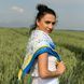 Хустка патріотична (атлас) 70х70 см. С70100-8 фото 2